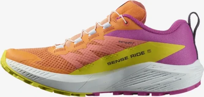 Salomon Sense Ride 5 bird of paradise/white/sulphur spring (Damen)