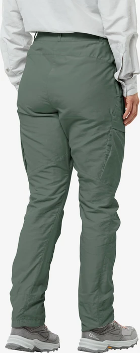 Jack Wolfskin Barrier Hose lang hedge green (Damen)