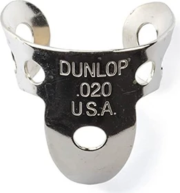 Dunlop Nickel Silver Finger & Thumbpicks, .020", 20-Pack