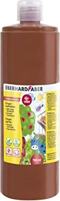 Eberhard Faber EFA Color Fingerfarbe, rötel, 750ml