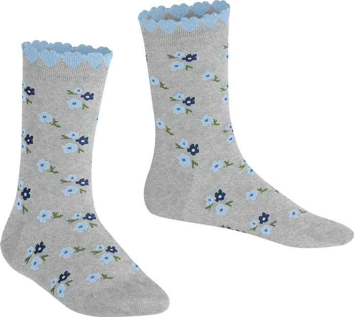 Falke Ditsy Flowers Socken lt. heather (Junior)