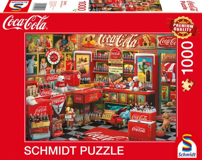 Schmidt Spiele Coca Cola - Nostalgie-Shop