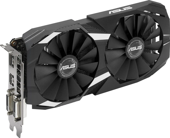 ASUS GeForce GTX 1050 Ti DC2 OC, GTX1050TI-DC2O4G, 4GB GDDR5, 2x DVI, HDMI, DP