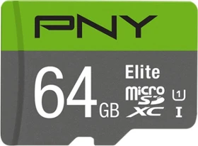PNY Elite 64GB, UHS-I U1, Class 10