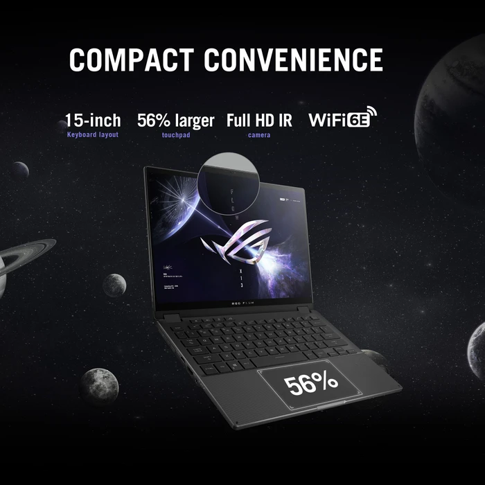 ASUS ROG Flow X13 (2023) GV302XA-NI006X, Ryzen 9 7940HS, 16GB RAM, 512GB SSD, DE