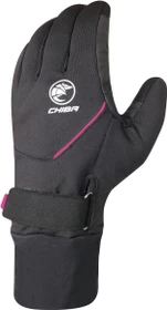Chiba Rain Pro Fahrradhandschuhe schwarz/rosa