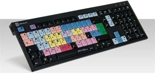 LogicKeyboard Avid Media Composer weiß, USB, DE
