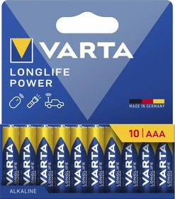 Varta Longlife Power Micro AAA, 10er-Pack