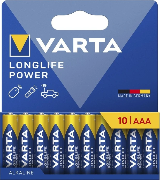 Varta Longlife Power Micro AAA, 10er-Pack