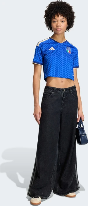 adidas Italien Crop Top 2026 Heimtrikot kurzarm (Damen)