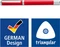 Staedtler triplus 474 roaring red/silber, rechte Hand, fein, Faltschachtel Vorschaubild