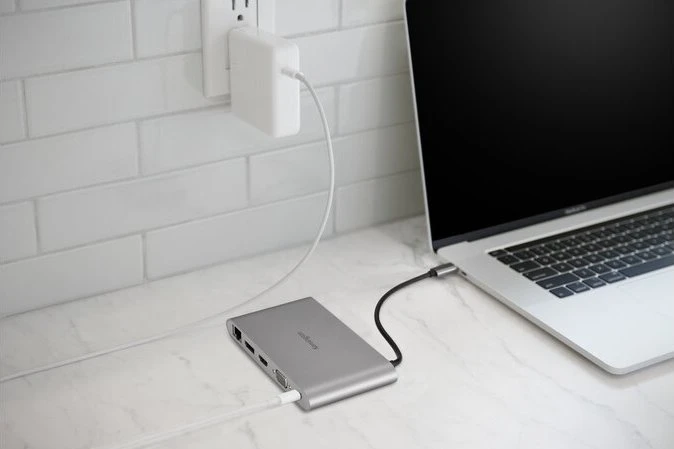 Kensington UH1440P Mobile USB-C Duale Video Dockingstation, USB-C 3.0 [Stecker]