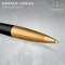 Parker Urban Twist M Kugelschreiber muted black lacquer/gold trim, Geschenkbox Vorschaubild