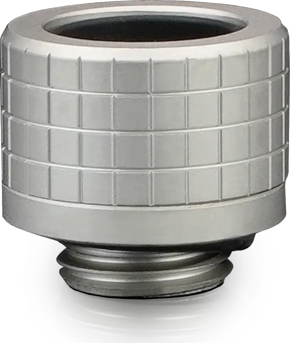Thermal Grizzly DeltaMate Fitting HT14, G1/4" auf 14mm, Rohranschluss, matt nickel