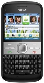 Nokia E5 carbon black