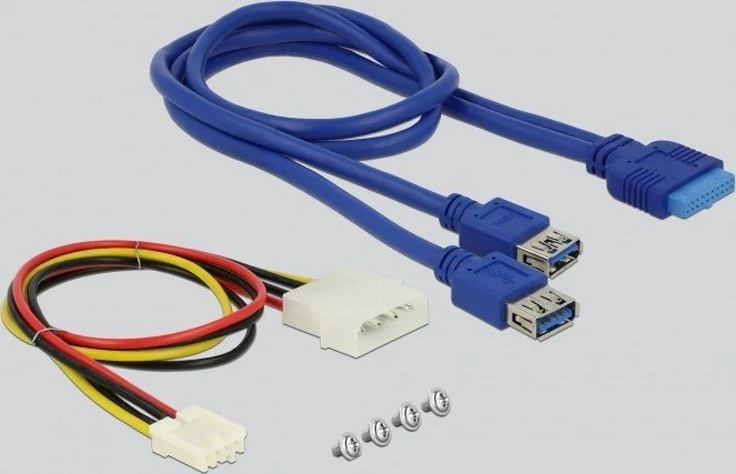 DeLOCK 43in1 Multi-Slot-Cardreader, USB-A 3.0 [Stecker]