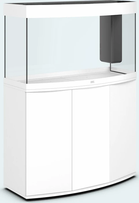 Juwel Vision 180 LED Aquarium-Set mit Unterschrank, weiß/weiß, 180l