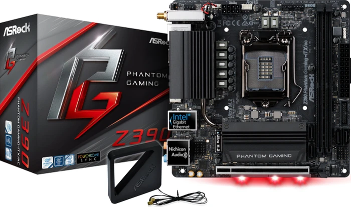 ASRock Z390 Phantom Gaming-ITX/ac (Intel 1151 v2)