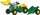 rolly toys rollyKid John Deere Trettraktor mit Frontlader und Anhänger grün (023110)