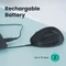Perixx PERIMICE-819 Wireless Ergonomic Vertical Mouse schwarz, USB/Bluetooth Vorschaubild