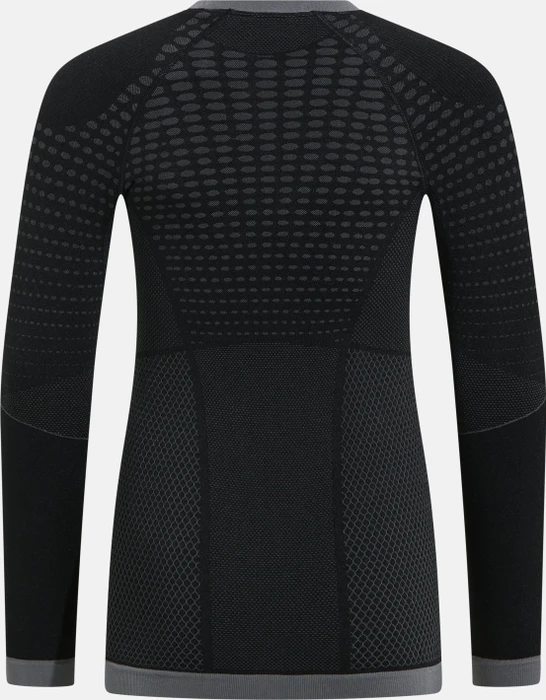 Odlo Performance Warm Funktionsshirt langarm schwarz/graphite grey (Junior)