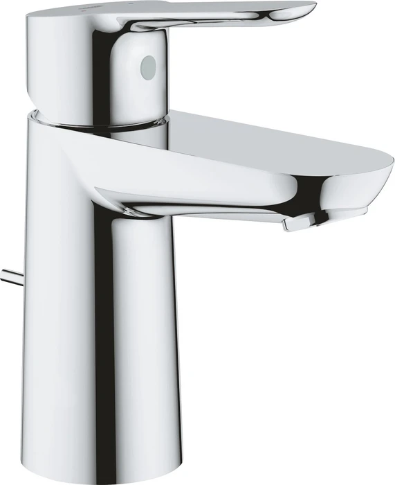 Grohe BauEdge Einhand-Waschbeckenarmatur 1/2" S-Size mit Ablauffernbedienung chrom