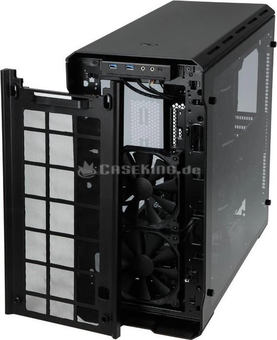 Phanteks Enthoo Evolv ATX Tempered Glass schwarz, Glasfenster