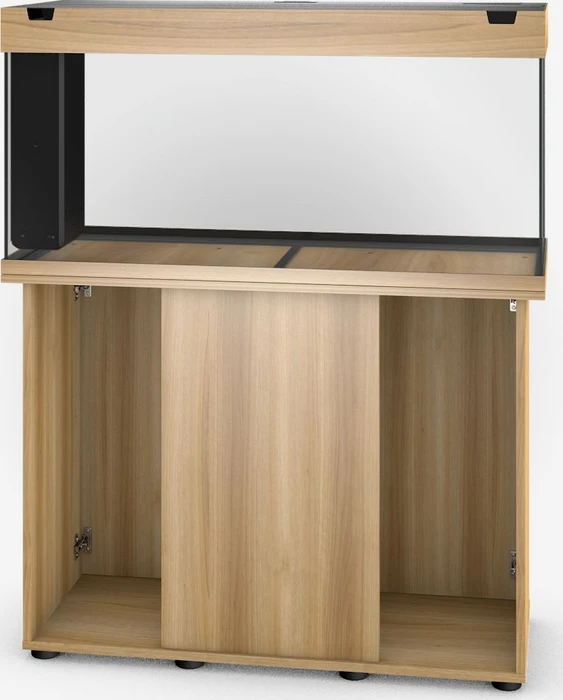 Juwel Rio 180 LED Aquarium-Set mit Unterschrank, helles Holz/helles Holz, 180l