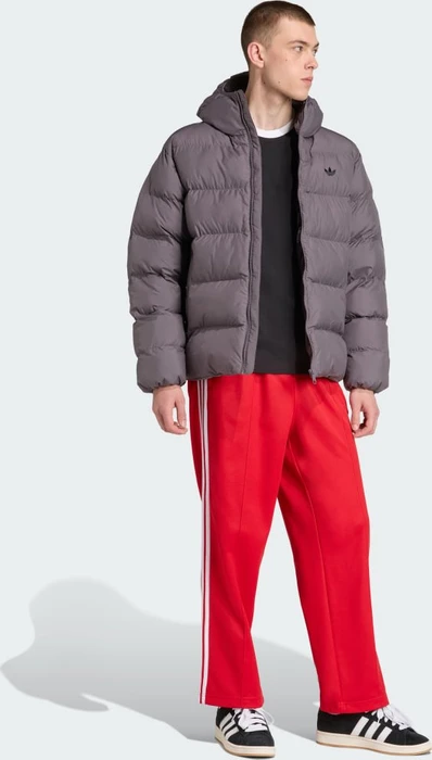 adidas Tonal Hooded Puffer Jacke grey strata (Herren)