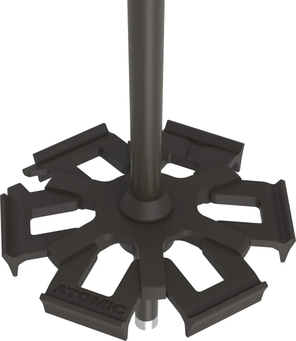 Atomic Backland FR Freeride Skistock schwarz (Modell 2024/2025)