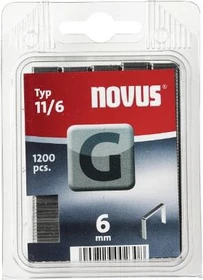 Novus Typ 11 Tacker-Klammern, 6x10.6mm, 1200 Stück