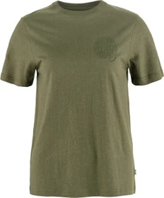 Fjällräven Hemp Blend Out Here T-Shirt kurzarm grün (Damen)