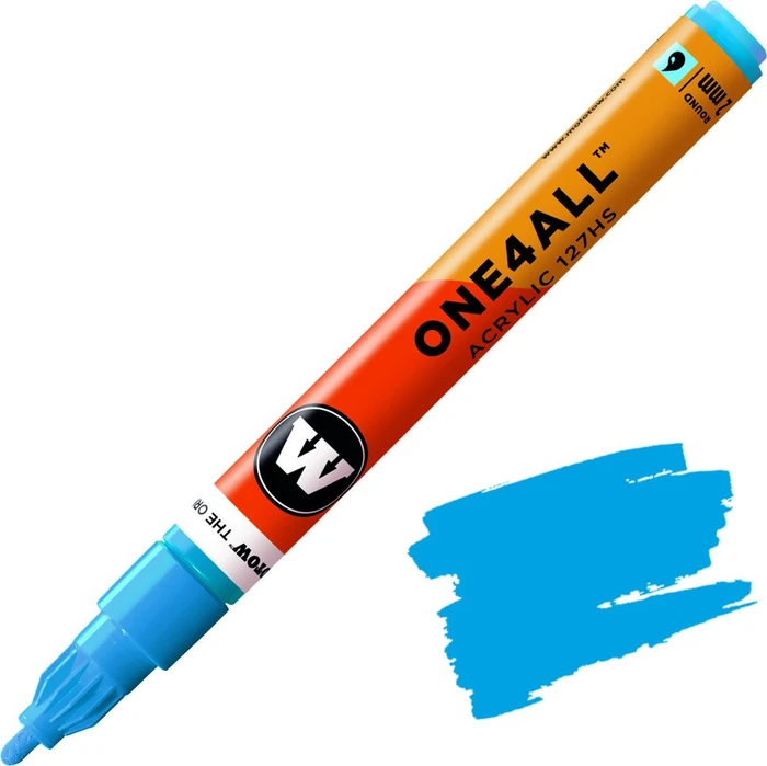 Molotow ONE4ALL 127HS 2mm Acrylmarker schockblau mittel