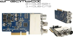 DreamBox 2x DVB-S2, 1x DVB-C/T2 Triple Tuner
