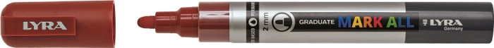 Lyra Graduate Mark All Permanentmarker 2mm braun