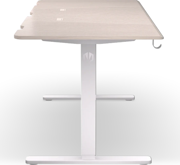 Endorfy Atlas L Electric elektrisch höhenverstellbarer Sitz-Steh-Schreibtisch 150x78cm Light Wood/weiß