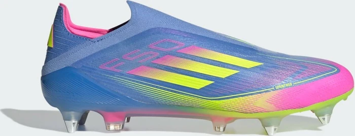 adidas F50 Elite Laceless SG blue fusion/lucid lemon/lucid pink