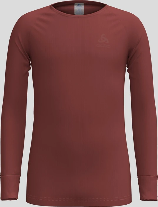 Odlo Active Warm Eco Funktionsshirt langarm spiced apple (Junior)