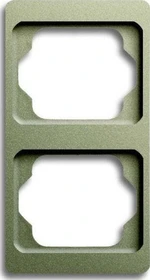 Busch-Jaeger Alpha exclusive Abdeckrahmen 2-fach Rahmen senkrecht, palladium