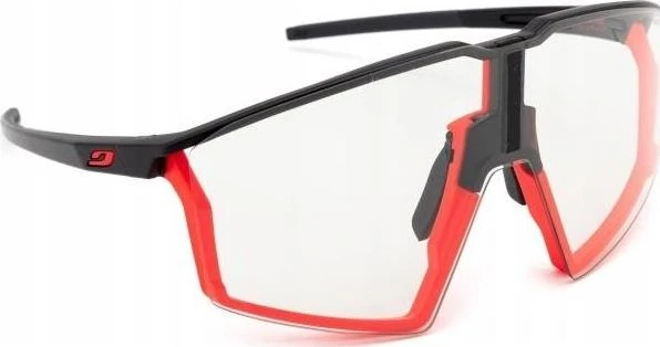 Julbo Edge Reactiv 0-3 schwarz-fluo orange/blau