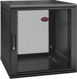 APC NetShelter WX 19" Wandgehäuse 12HE, Gitternetztür, schwarz, 600mm tief