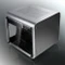 Raijintek Metis Evo TGS, silber/schwarz, Glasfenster, Mini-ITX Vorschaubild