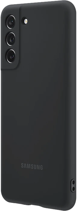 Samsung Silicone Cover für Galaxy S21 FE Graphite