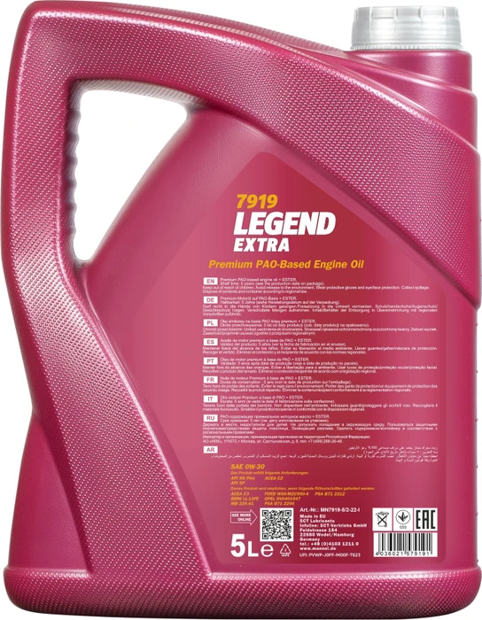 Mannol Legend Extra 0W-30 5l