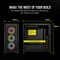 Corsair iCue 4000D RGB Airflow, schwarz, Glasfenster Vorschaubild