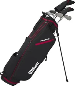 Wilson Profile Half Set rot/schwarz/silber (Herren)