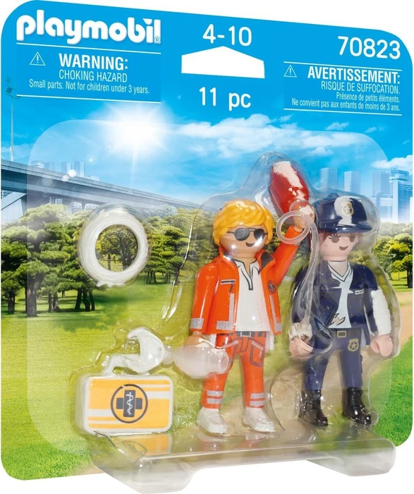 playmobil City Action Duo Pack Notarzt und Polizistin