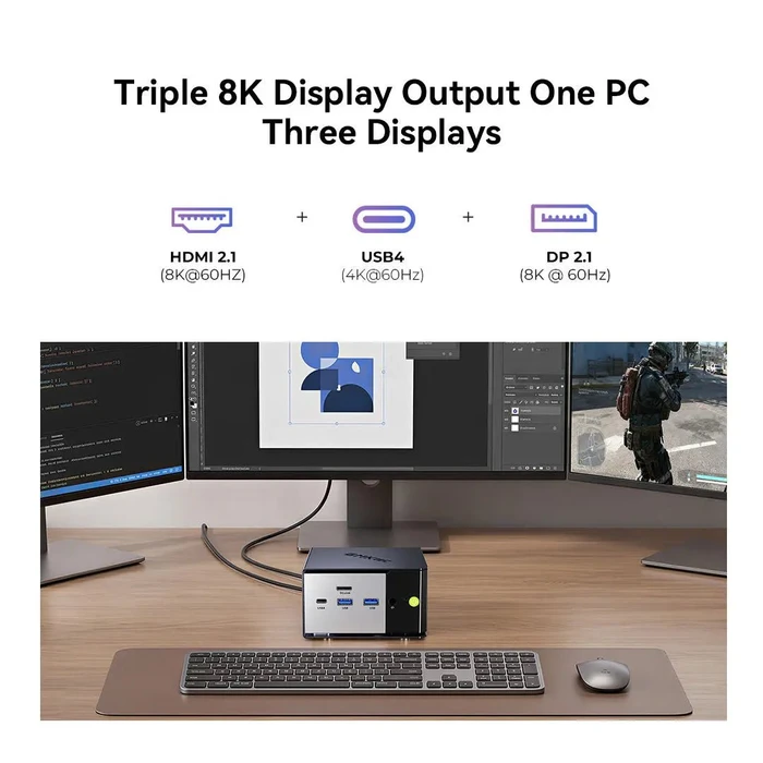 GMKtec EVO-X1 Pro, Ryzen AI 9 HX 470, 64GB RAM, 1TB SSD