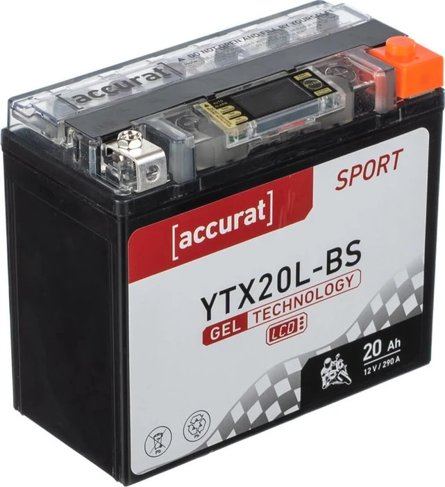 Accurat Sport GEL LCD YTX20L-BS