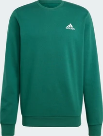 adidas Essentials Fleece Sweatshirt collegiate green (Herren)